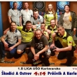 1. B LIGA UO Karlovarsko - 17.kolo Koleko kodci A Ostrov 4:14Prvih A Karlovy Vary