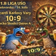 🔥 1.B LIGA U�O Karlovarsko - 14. kolo 🔥����������Bacardi Karlovy Vary 10:9 pp Kole�ko �kod�ci Ostrov A