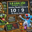 🔥 3.B LIGA U�O Karlovarsko - 17.kolo 🔥 ������������Kole�ko �kod�ci Ostrov B 10:9�DC Gorily Sadov B
